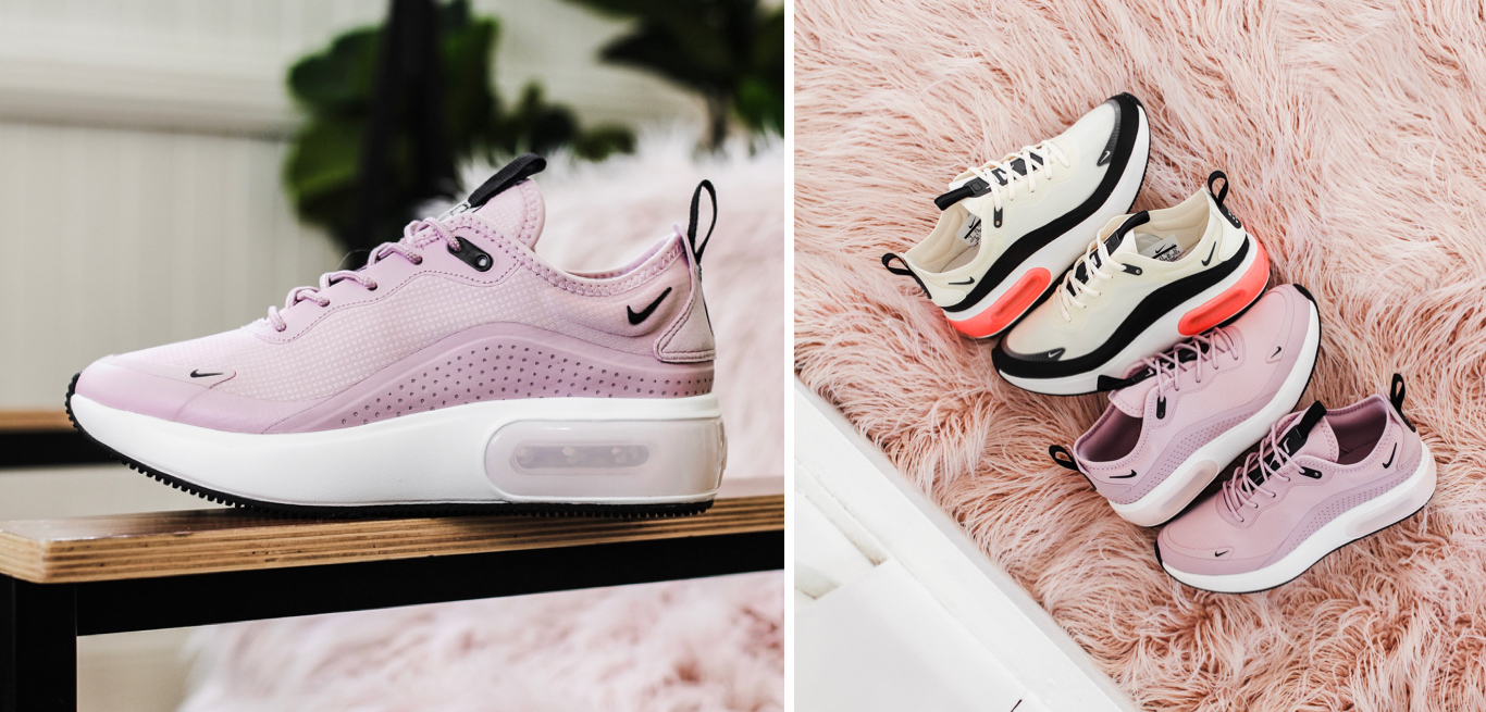 Air max shop dia plum chalk